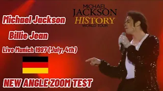 (ZOOM TEST COMPARISON) Michael Jackson | Billie Jean | Live Munich 1997 (July 4th)