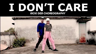 Ed Sheeran & Justin Bieber - I DON’T CARE Dance | Ricki Deb Choreography | Ft. Ritika