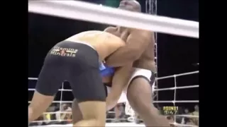 PRIDE Shockwave/Dynamite!: Bob Sapp piledrives Antonio Nogueira