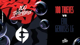 100 vs. EG - Week 2 Day 1 | LCS Summer Split | 100 Thieves vs. Evil Geniuses (2023)