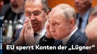 EUROPA WÜTEND: Sanktionen sollen Putin und Lawrow persönlich schmerzen