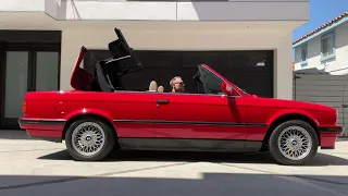 1992 BMW 325i Convertible: Roof Open/Close.
