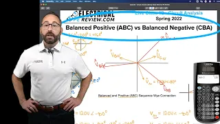 Phasor Diagrams for Wye Balanced and Positive (ABC) Sequence Systems (ELECTRICAL POWER PE EXAM 2022)