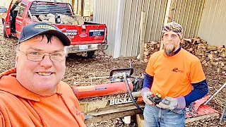 How to replace control valve on Huskee 35 ton log splitter