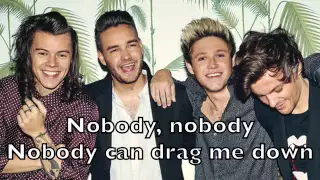 One Direction - Drag Me Down Karaoke Acoustic Guitar Instrumental Backing Track + Lyrics