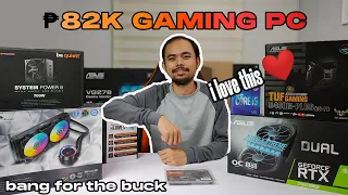 ₱82K MID-GAMING PC BUILD PART 1 ( Intel Core I5 10th Gen. & Asus TUF RTX 2060s OC )