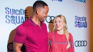 Suicide Squad Fan Experience Red Carpet: Will Smith and Margot Robbie thank Toronto