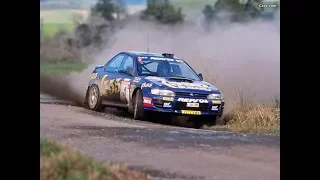 [WRC] Subaru Impreza WRC 555 Colin Mcrae / Carlos Sainz 1995 compilation with pure sound HD