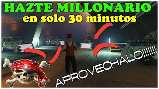 ((Parcheado))COMO GANAR MILLONES EN GTA 5 ONLINE SOLO MASIVO PLACAS LIMPIAS PS4 Y XBOX