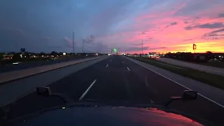 June 5, 2019/466 Trucking Indianapolis Indiana Sunset