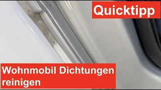 Quicktipp: Wohnmobil Dichtfugen reinigen mit Mellerud Wachsentferner