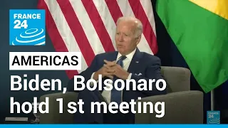 Biden, Bolsonaro hold 1st meeting amid election worries • FRANCE 24 English