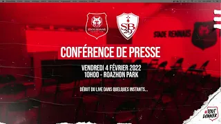 J23. #SRFCSB29 - Conférence de presse d'avant-match avec Hamari Traore et Philippe Bizeul