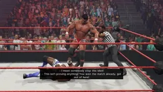 WWE 2K23 My Universal Storyline (2005) Monday Night Raw - Randy Orton vs Shelton Benjamin