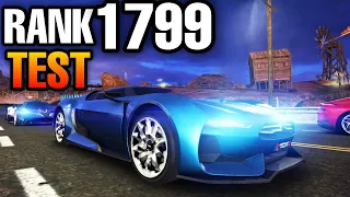 Asphalt 8 GT By Citroen Multiplayer Test Rank 1799 Rank (Max & Pro)