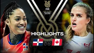 🇩🇴 DOM vs. 🇨🇦 CAN - Highlights | Women's OQT 2023