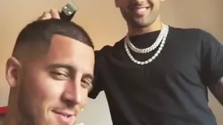 Eden hazard in barber