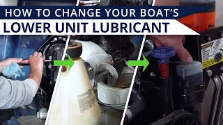 How to Change Gear Oil in Lower Unit