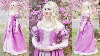 Making a Historically Accurate Rapunzel Inspired Renaissance Gown! | Disney Meets History