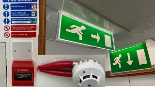 Hotel Fire Safety Equipment in the UK (Fire Alarm, Exit Sign, Fire Extinguisher Tour)