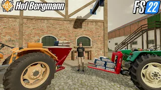 SPREADING FERTILIZER and FIELDWORK on HOF BERGMANN 🚜 #3 - Farming Simulator 22 Timelapse Gameplay