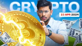 Crypto Live Trading || 23 April 2024 | || BITCOIN  Trading