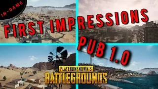 PUBG 1.0 (Update) First Look: NEW Map, Vaulting and Guns (EVERYTHING IS CHANGED)