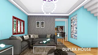 5 bedroom duplex house design plans 3d, 5 bhk bungalow house plans for 30X75 plot, manis home