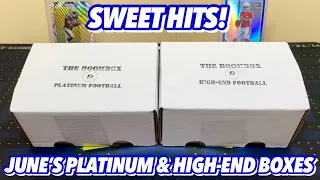SWEET HITS! | Opening The Boombox's PLATINUM & HIGH-END Football Boxes (June)