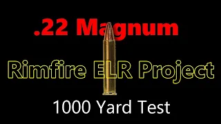 1000 yards with a 22 magnum