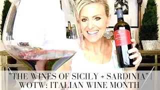 WINES OF THE WEEK: ITALY'S 'ISLAND WINES' OF SICILY + SARDINIA