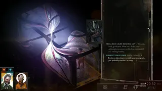 Disco Elysium: Final Cut - Opening cargo container and meeting the Mega Rich Light-Bending Guy