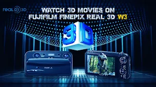 How to watch 3D movies on Fujifilm Finepix Real 3D - TUTORIAL (TR Sub)