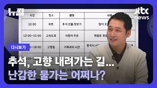 [다시보기] 뉴썰｜다가온 추석 연휴, 난감한 물가는 어쩌나?…김광석 교수 출연 (23.9.23) / JTBC News