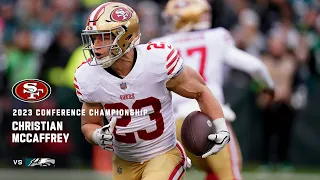 Christian McCaffrey put the Niners on his Back! | 2023 Conference Championship