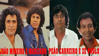 Peão Carreiro e Zé Paulo, João Mineiro e Marciano As Melhores