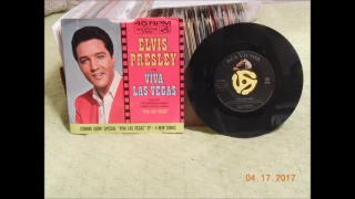 Elvis Presley  Viva Las Vegas 45 rpm mono mix