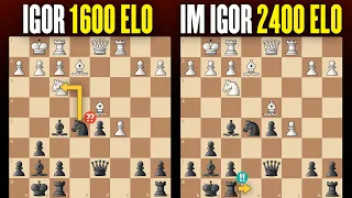 The Difference Between 1600 And 2400 Chess ELO [My Rating Climb]