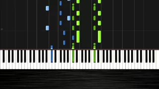 Ylvis - The Fox (What Does the Fox Say?) - Piano Tutorial by PlutaX - Synthesia