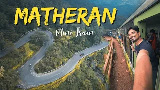 MATHERAN : Mini-Train Ride to INDIA‘s Smallest Hill Station In MONSOON😍
