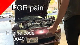 Solving my car's BIGGEST mystery. EGR problem/diagnostics | Engine code P0401