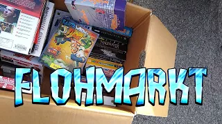 FLOHMARKT LIVE ACTION #38 Ein ganze Kiste voller RetroGames in Big Boxen & mehr / Trödel Haul