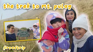 THE TREK TO MT. PULAG | CANDY PANGILINAN | ROADTRIP