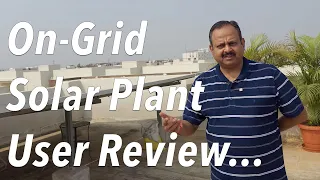 On Grid Solar Plant for over 2.5 Years | User Experience Review