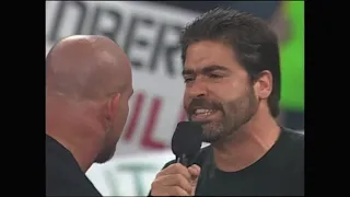 Goldberg confronts Vince Russo - WCW Monday Nitro - 8/21/2000
