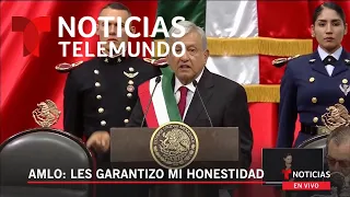 Esto es lo que le dijo el ciclista a AMLO mientras se dirigía a San Lázaro | Noticias Telemundo