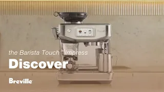 the Barista Touch™ Impress | Swipe, select and impress with perfect coffee at home | Breville USA