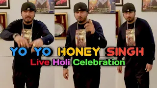 Yo Yo Honey Singh Celebrate Holi At Privee on 29 March 2021 |10AM To 5PM |Happy Holi 2021 |Live Show