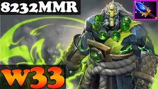 Dota 2 - w33 8232MMR Plays Earth Spirit with Aghanim's Scepter vol 2 - Ranked Match Gameplay