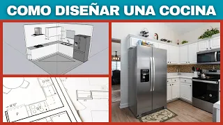 Como Diseñar Una COCINA | ✅ Consejos para diseñar una cocina con flujo de trabajo